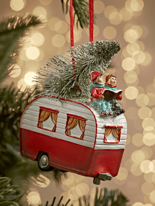 Three Vintage Vehicle Baubles