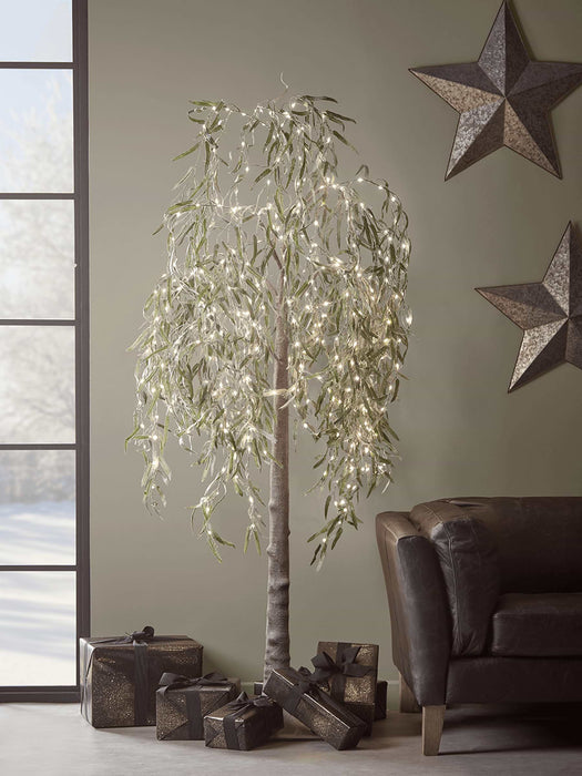 Indoor Outdoor Light Up Faux Willow Tree - Large