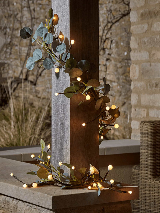 Eucalyptus & Dot Light Garland
