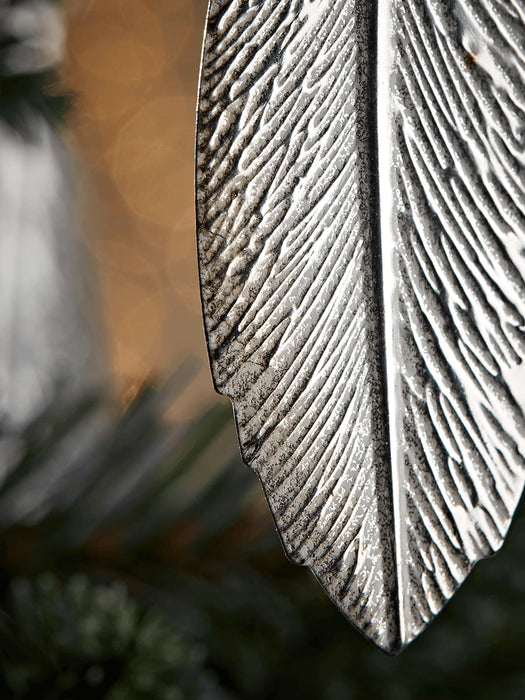 Six Metal Feathers