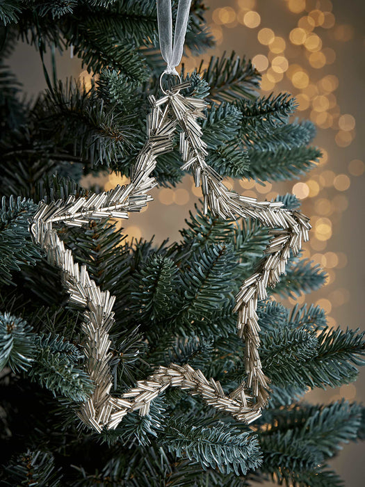 Beaded Hanging Star