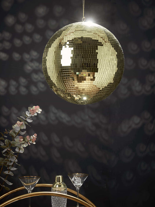 Golden Disco Ball
