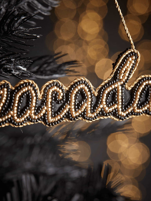 Beaded Abracadabra Bauble