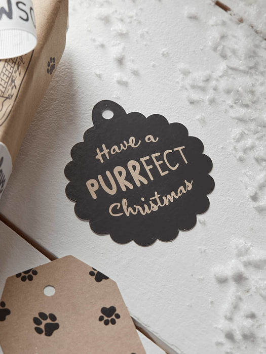 Purrfect Christmas Gift Tags