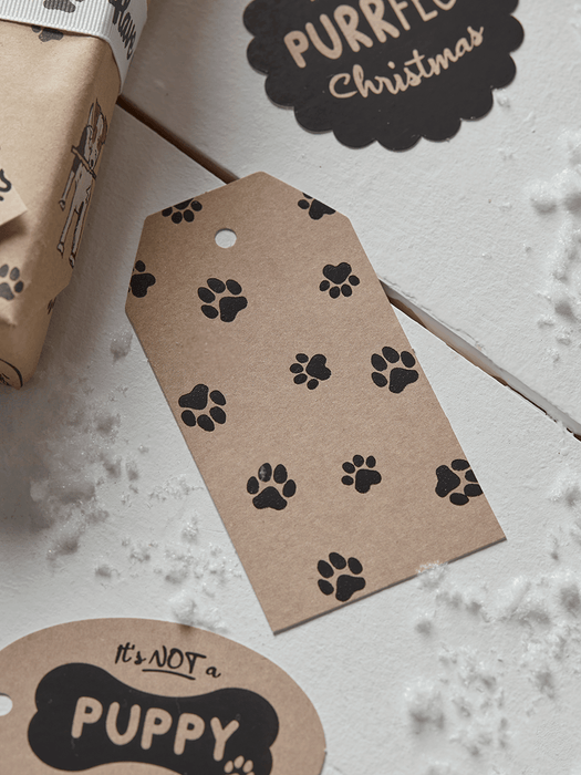 Purrfect Christmas Gift Tags