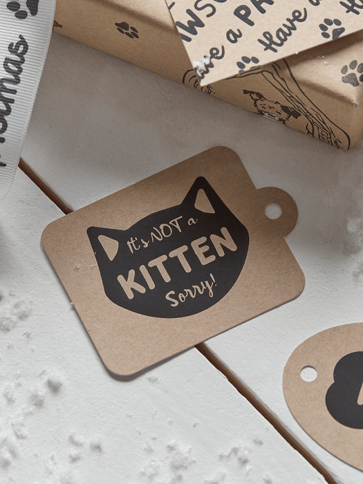 Purrfect Christmas Gift Tags