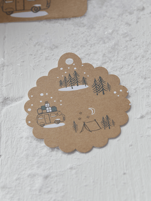 Christmas Campervan Gift Tags