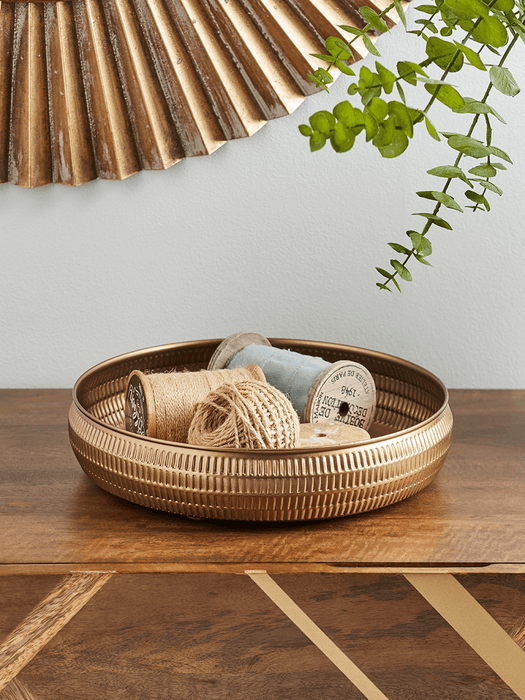 Hammered Brass Bowl
