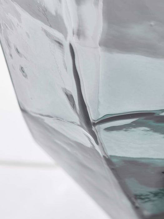 Geometric Tall Vase - Grey