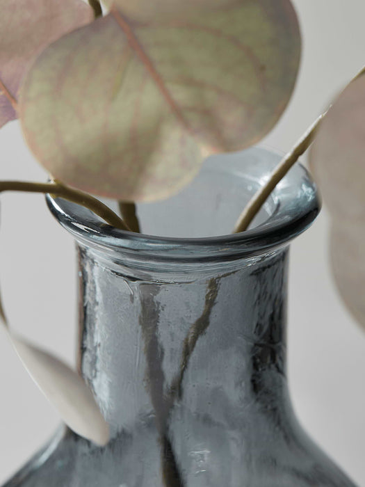 Geometric Tall Vase - Grey