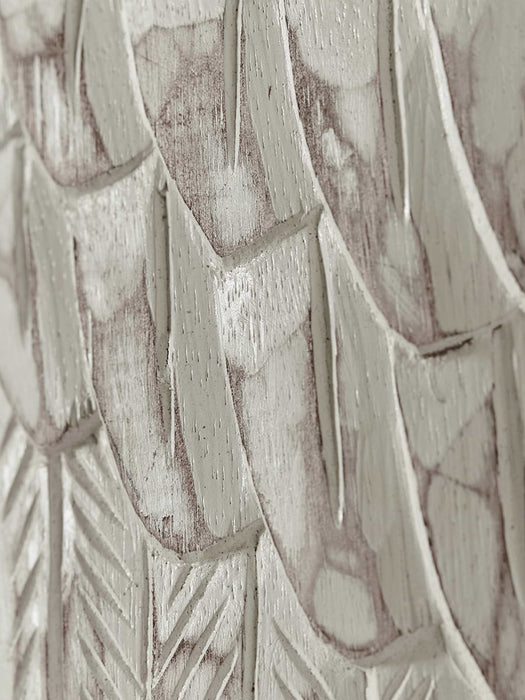 Whitewashed Wooden Wings