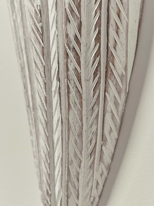Whitewashed Wooden Wings