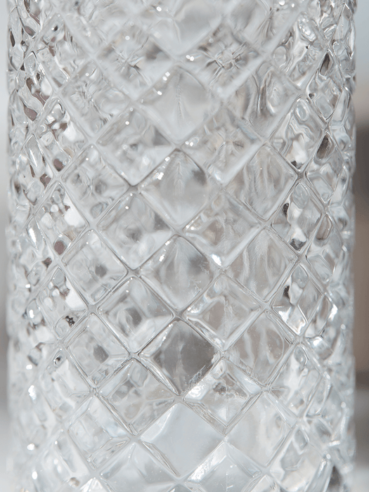 Three Gold Rim Bottle Vases