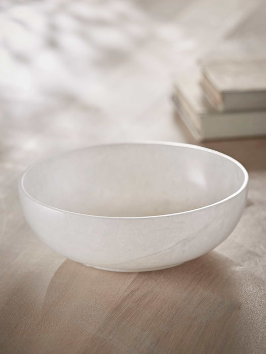 Frosted Alabaster Bowl