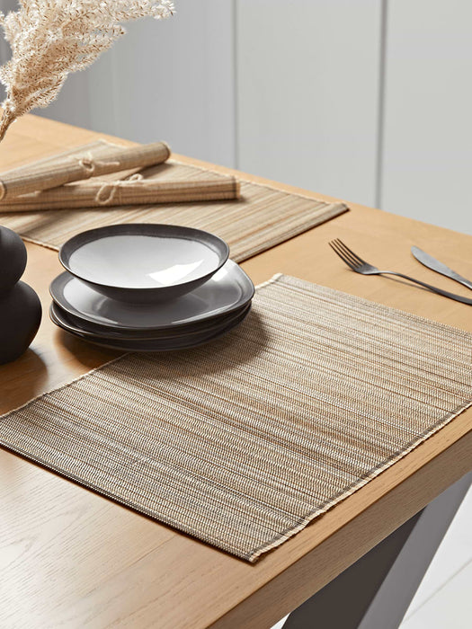 Four Bamboo Placemats - Natural