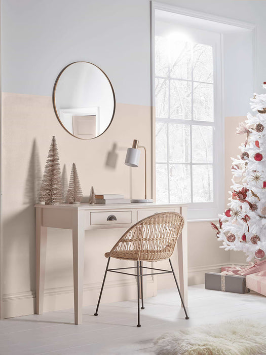 Blush Glittered Brush Tree - Large