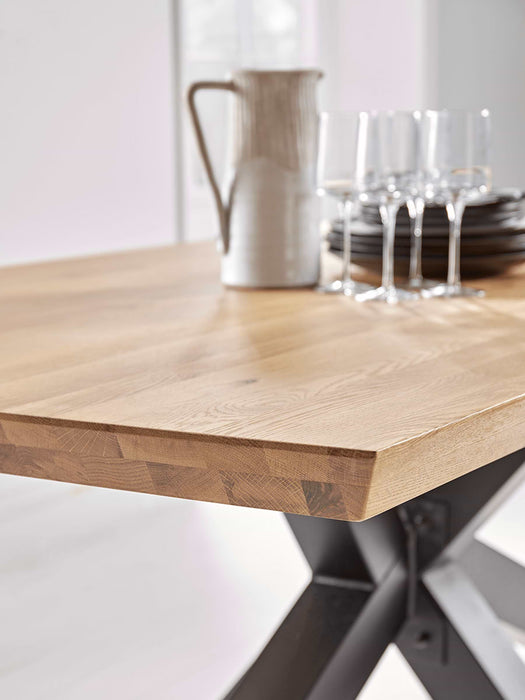 Hoxton Oak Dining Table - Large