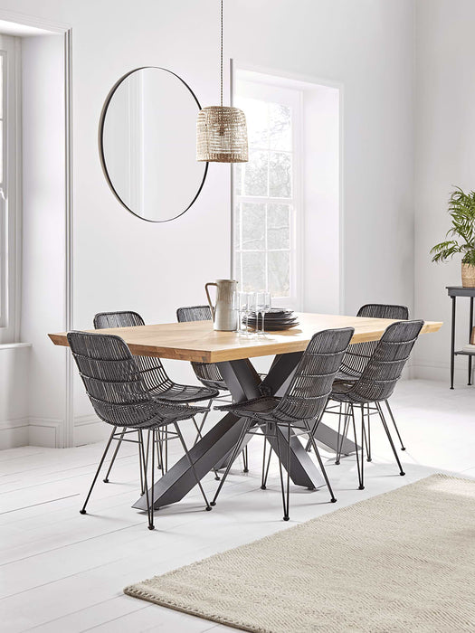 Hoxton Oak Dining Table - Large