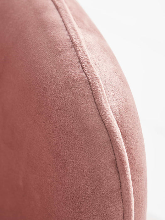 Mona Velvet Armchair - Blush