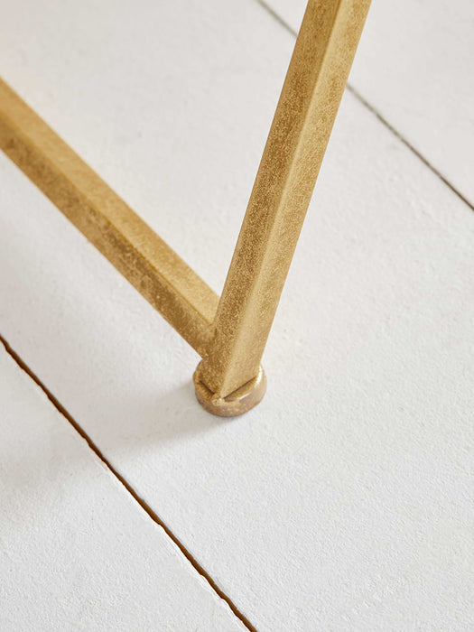 Marble & Gold Circular Shelf Unit