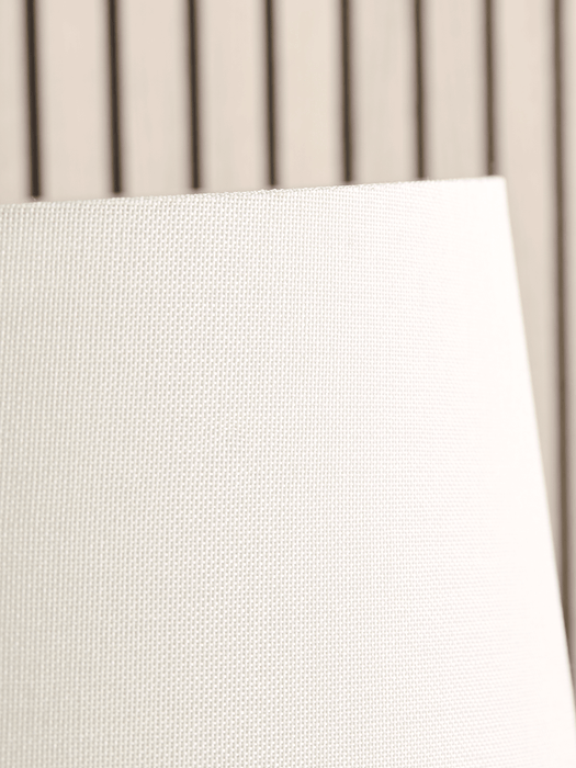 Oversized Ribbed Barrel Table Lamp
