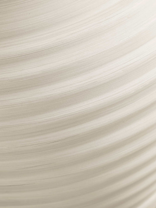 Oversized Ribbed Barrel Table Lamp