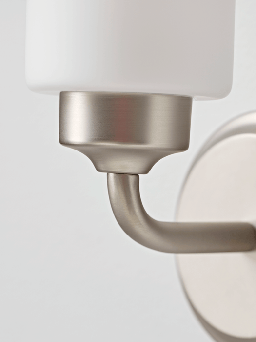 Frosted Glass Bathroom Wall Light