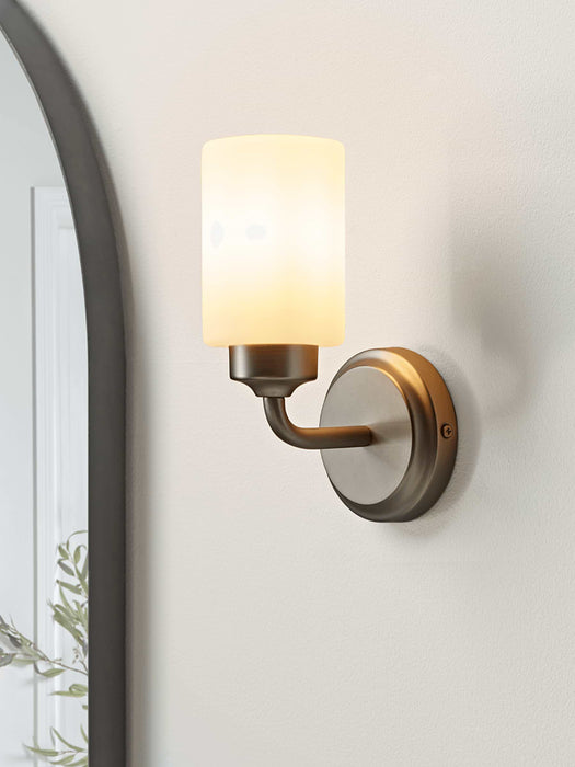 Frosted Glass Bathroom Wall Light