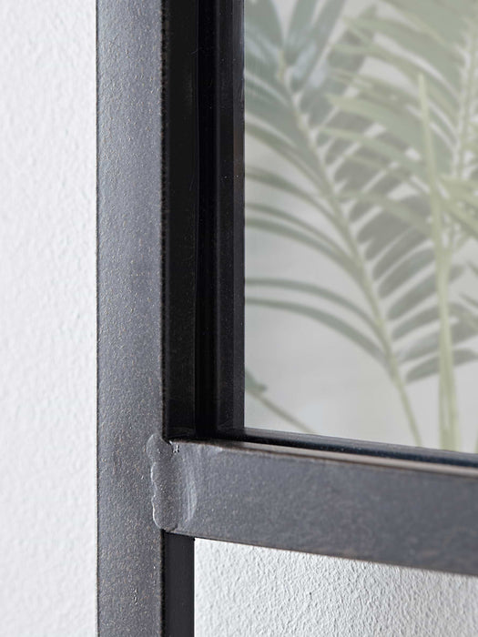 Industrial Landscape Shelf Mirror