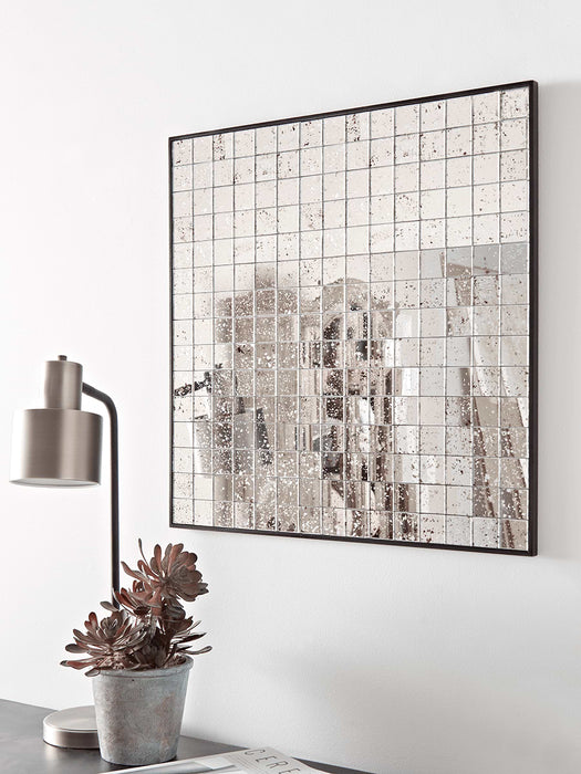 Antique Glass Mosaic Mirror
