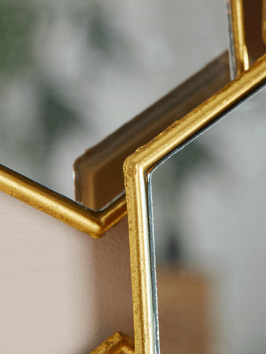 Layered Hexagon Mirror
