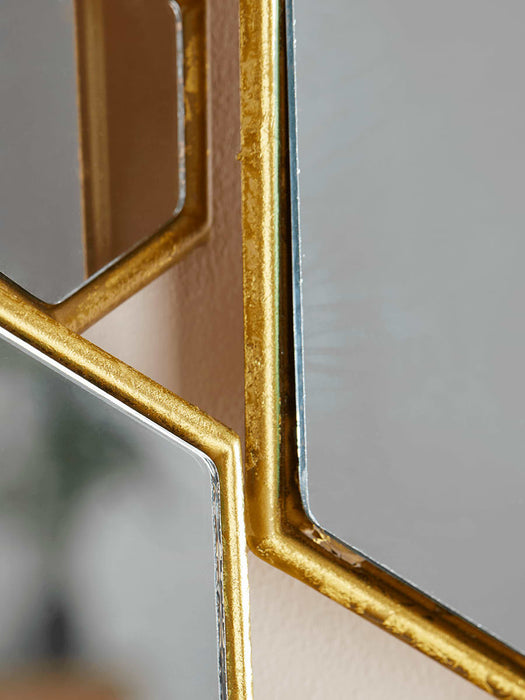 Layered Hexagon Mirror
