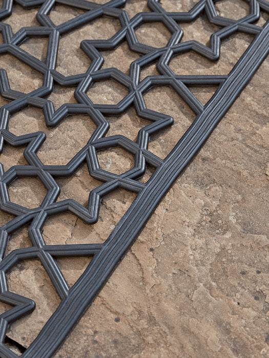 Star Rubber Doormat - Double