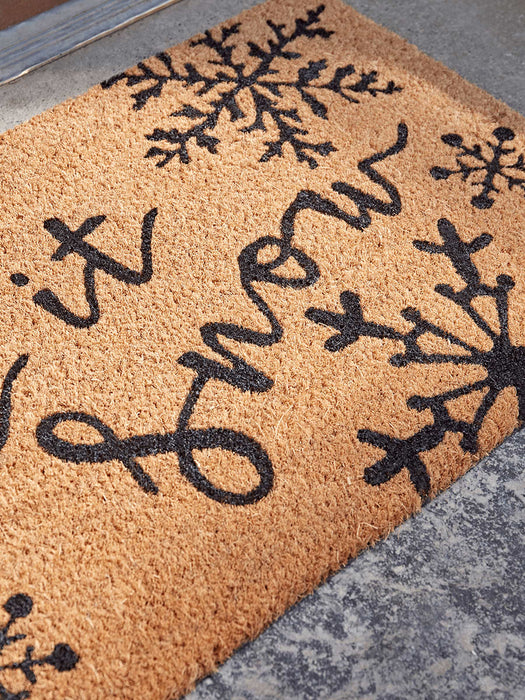 Let It Snow Doormat