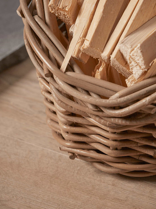 Rattan Kindling Basket