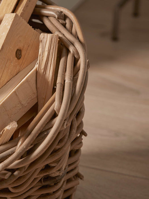 Rattan Kindling Basket