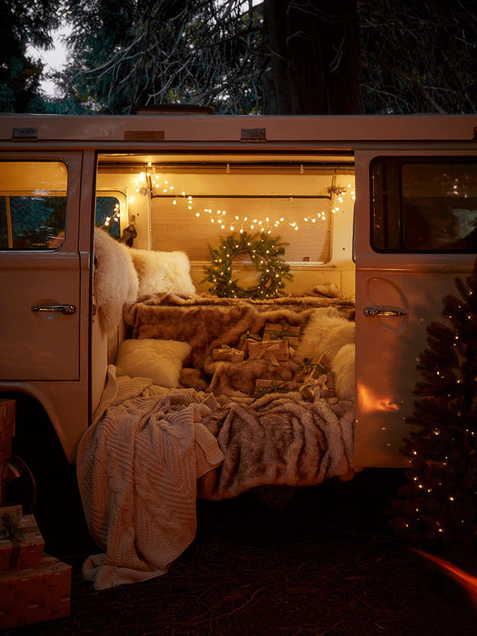 Christmas Campervan Recycled Wrapping Paper