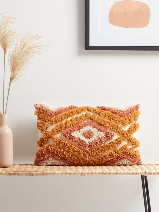 Textured Diamond Cushion