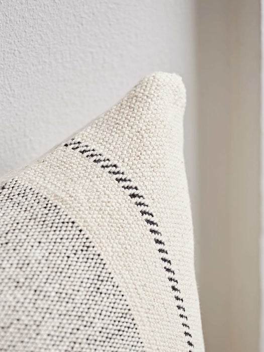 French Striped Cushion - Square