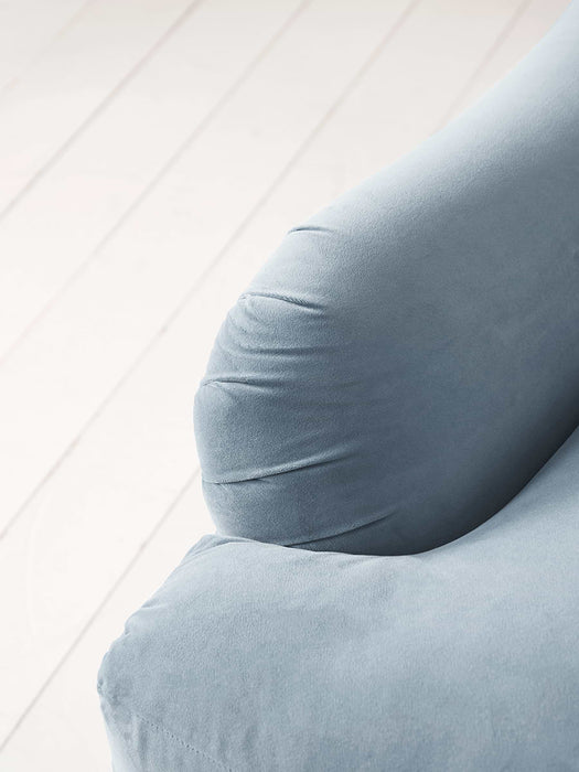 Cosy Loveseat - Mid Blue Velvet
