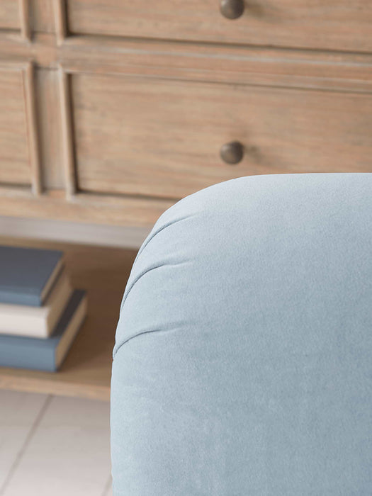 Cosy Loveseat - Mid Blue Velvet