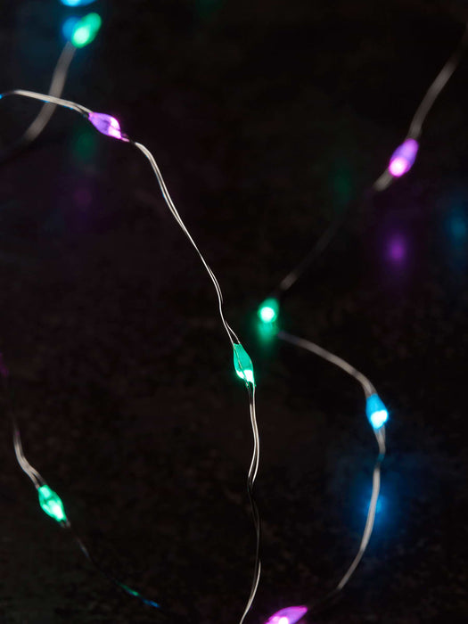 2M Multicolour Naked Wire Lights