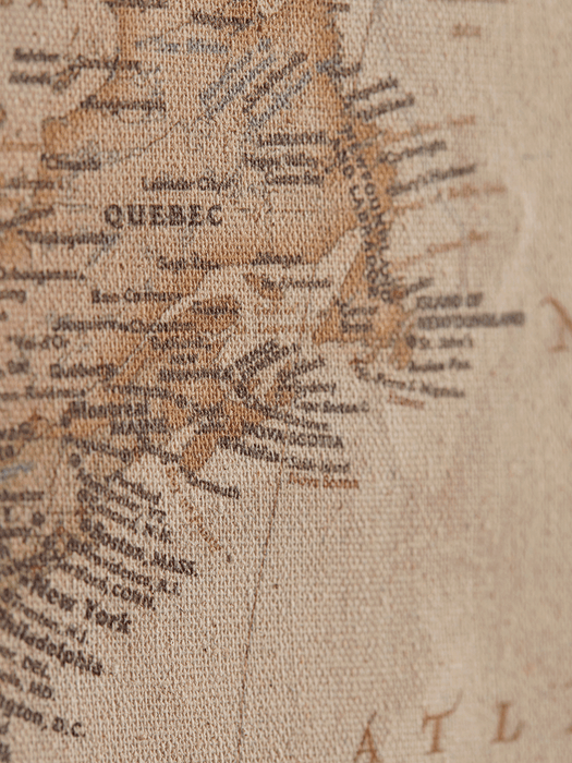 Hanging World Map Wall Art