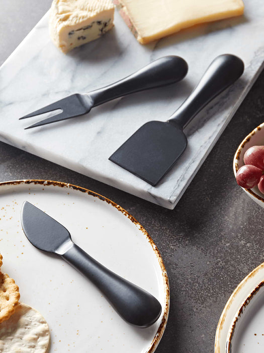 Black Cheese Knife Set