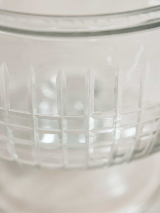 Textured Standing Glass Bowl