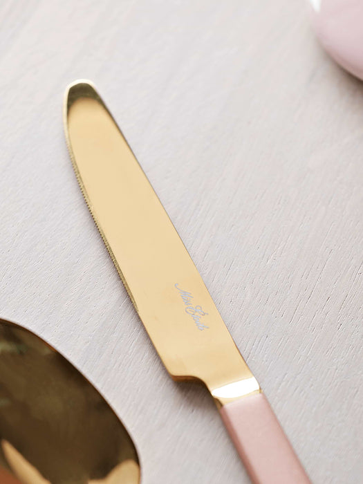 Gold & Blush Cutlery Set
