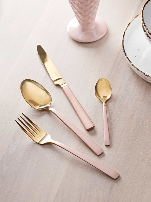 Gold & Blush Cutlery Set