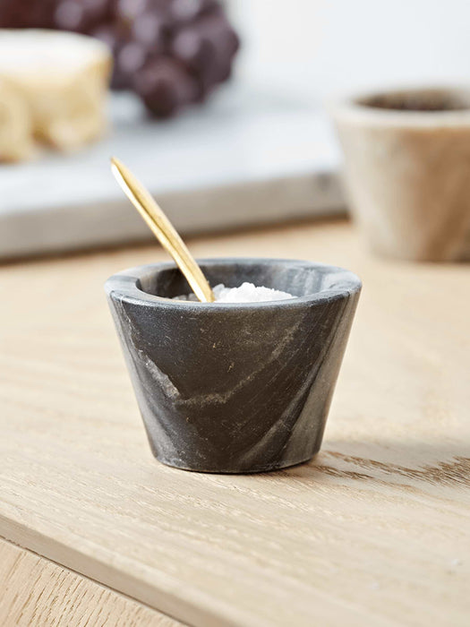 Marble Salt & Pepper Pot - Grey