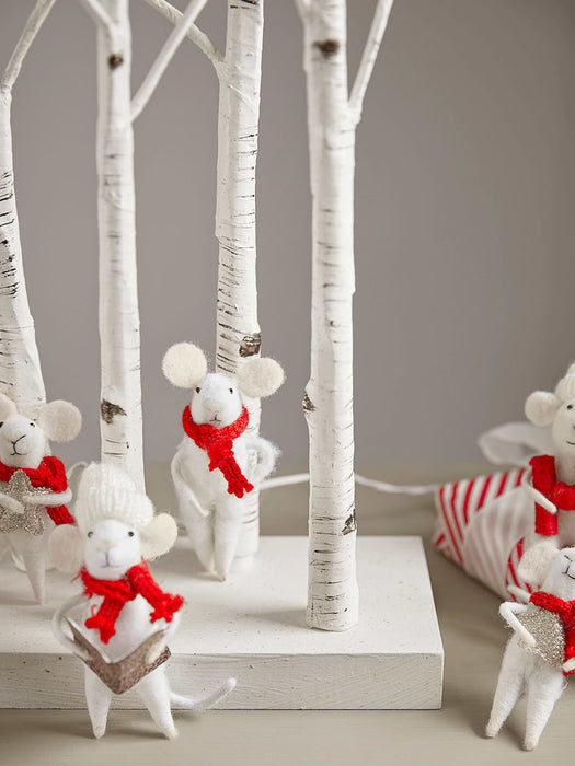Indoor Outdoor Magical Light Up Birch Tree - Cluster