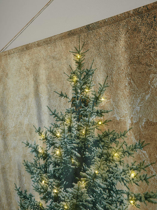 Lit Tree Wall Hanging - Large
